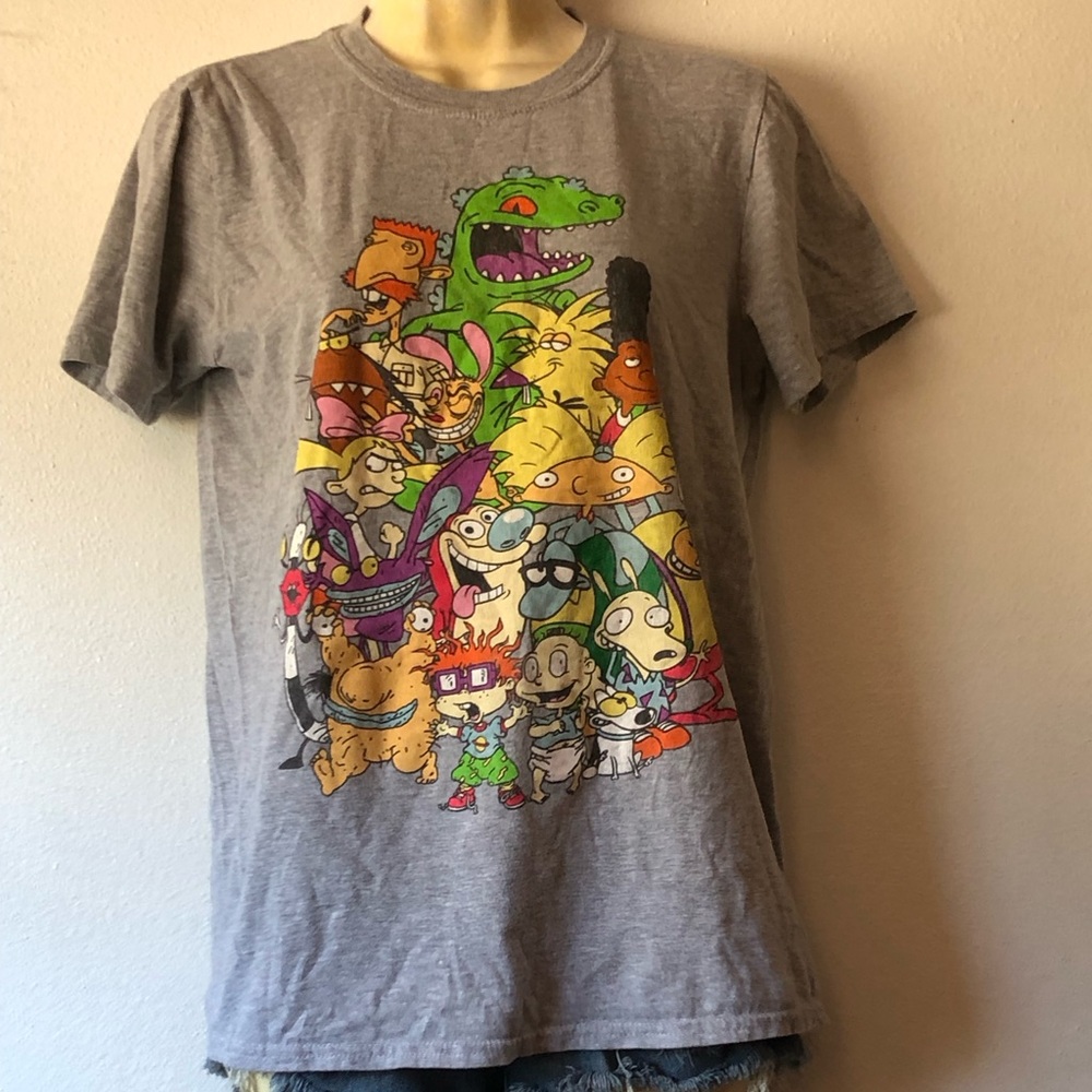 Vintage 90s Y2K Nickelodeon RugRats Hey Arnold T